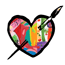 Art with a Heart Logo