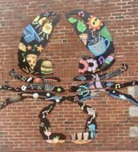 Cross Street Market Crab - Art with a Heart