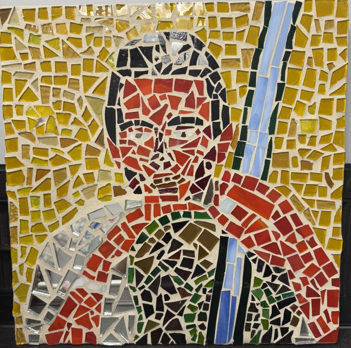 Johnny Cash- Mosaic Portrait