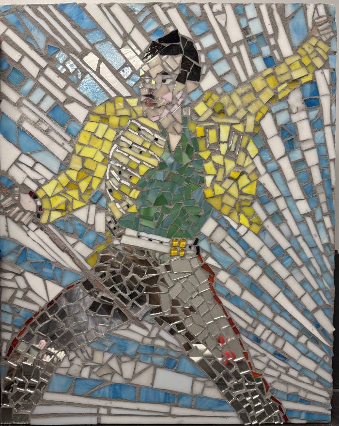 Freddie Mercury- Mosaic Portrait